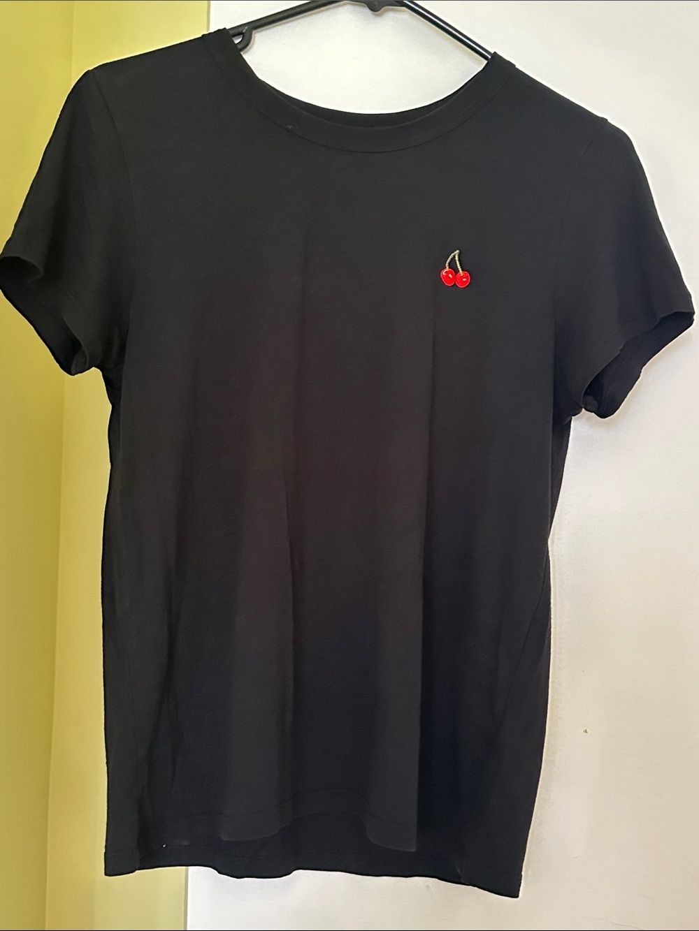 Sunday best black cherry tee